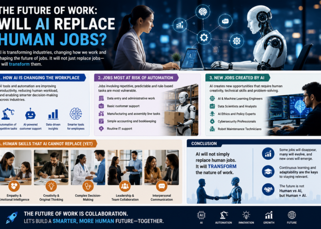 The Future of Work: Will AI Replace Human Jobs?