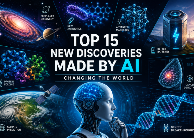 Top 15 New Discoveries Made by AI That Are Changing the World in 2026
